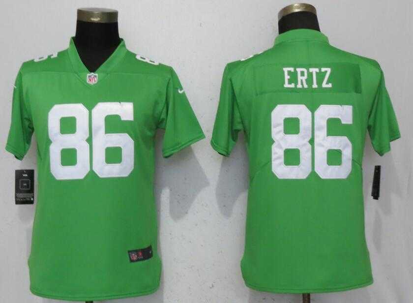 Women Nike Eagles 86 Zach Ertz Green Throwback 2018 Vapor Untouchable Limited Jersey,We sell and wholesale Women Nike Eagles 86 Zach Ertz Green Throwback 2018 Vapor Untouchable Limited Jersey on line form chian!